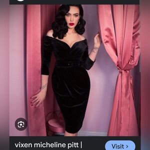 Vixen Black Velvet Starlet wiggle